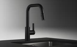 СМЕСИТЕЛ KWC LUNA E MATT BLACK thumbnail 2