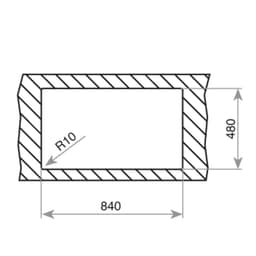 МИВКА TEKA BIGBOWL 86 1C (Bahia Plus) thumbnail 2