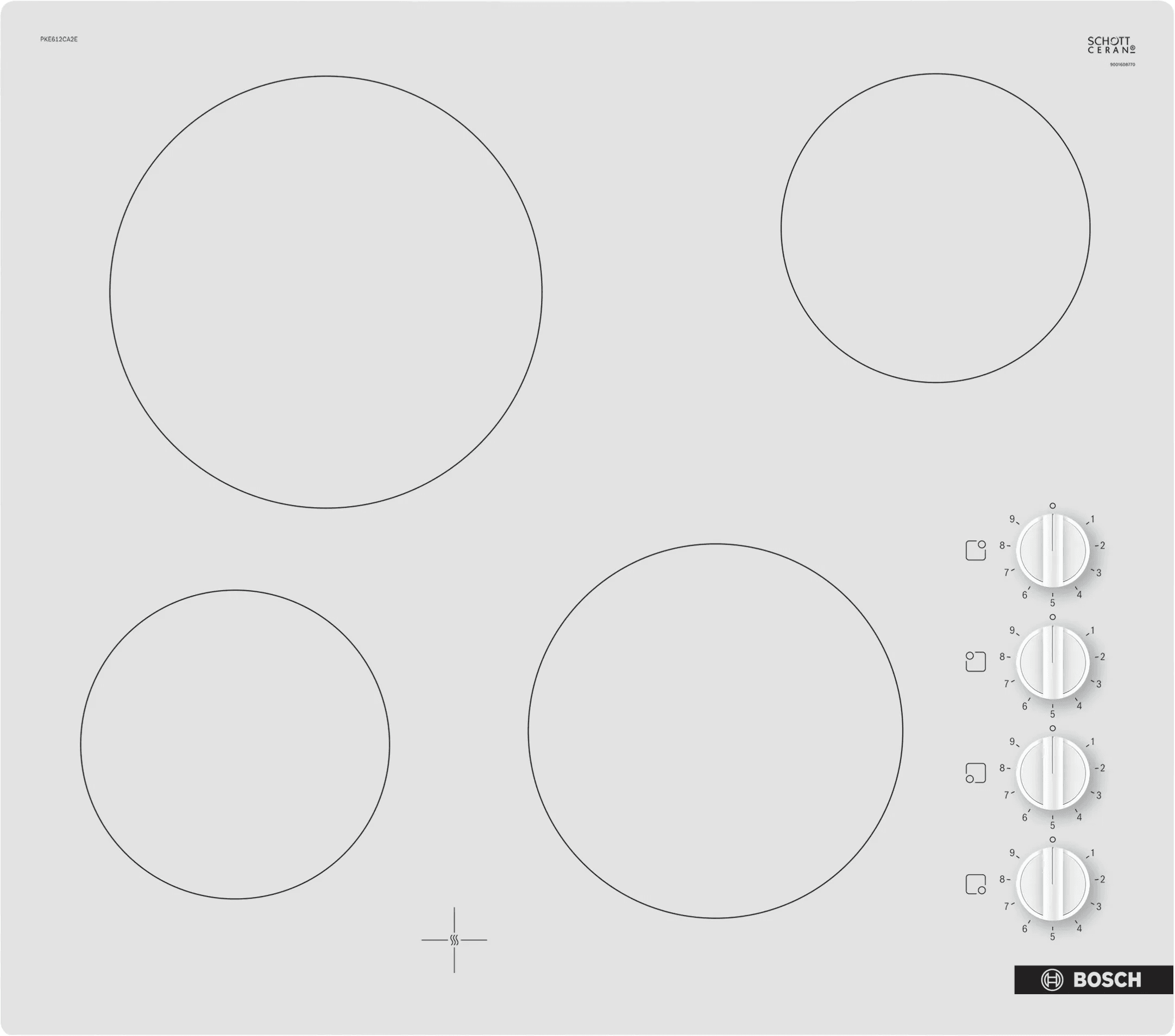 КОТЛОН BOSCH PKE612CA2E