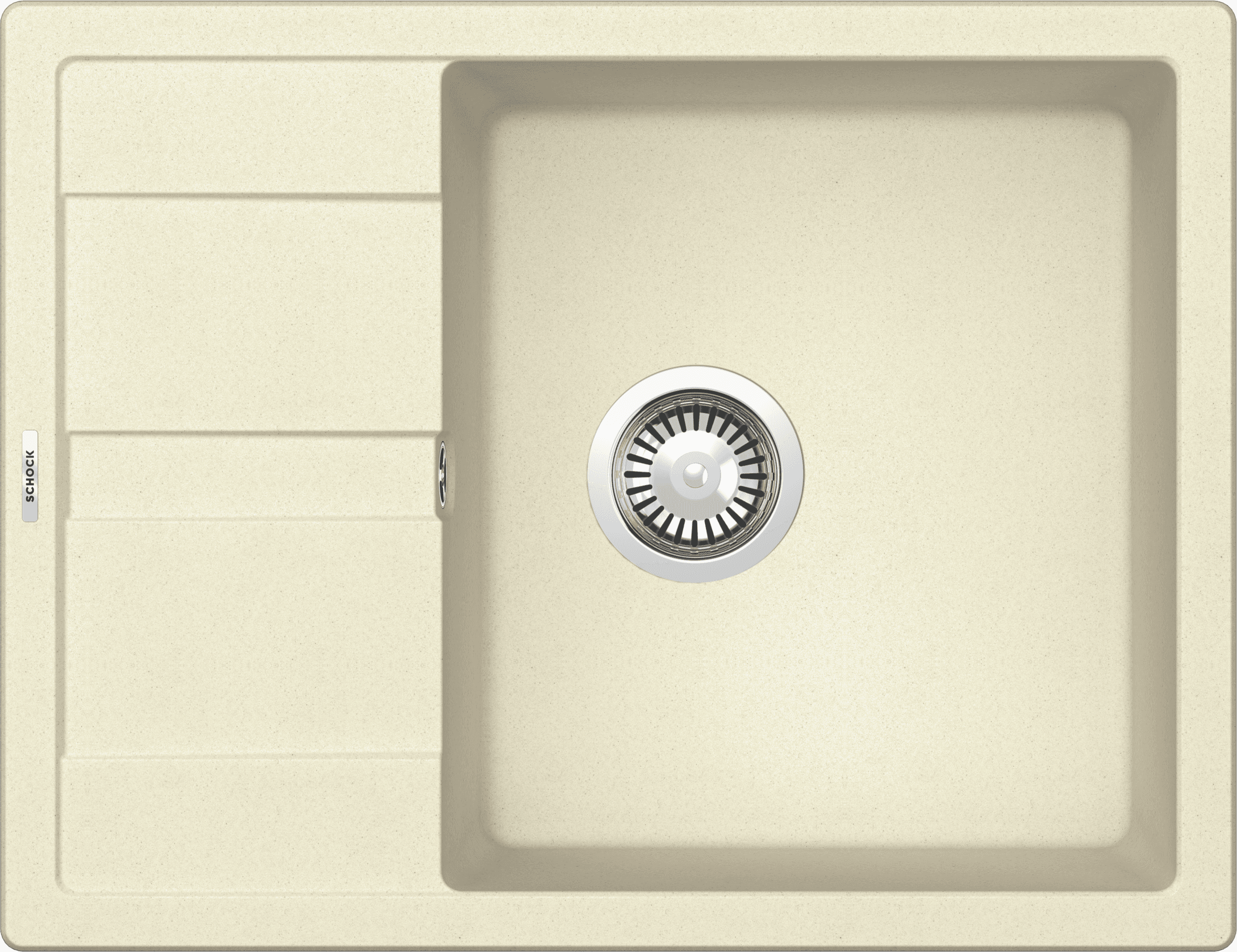 МИВКА SCHOCK RONDA D100L Crema - 1 Отвор (Без опаковка)