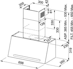 АСПИРАТОР FRANKE COUNTRY PLUS CO 70 thumbnail 3