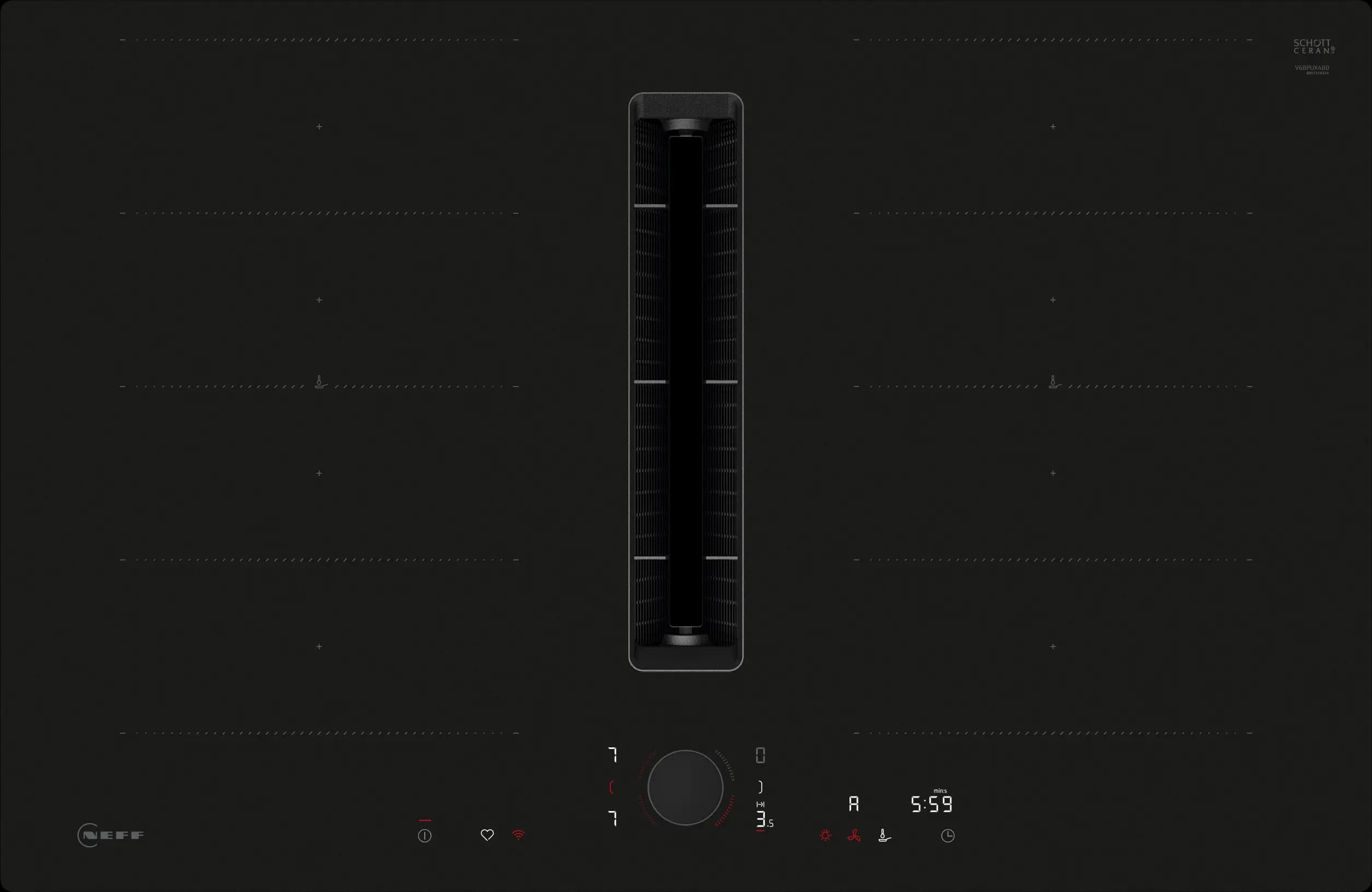 КОТЛОН С ВГРАДЕН АБСОРБАТОР NEFF Collection V68PYX4B0