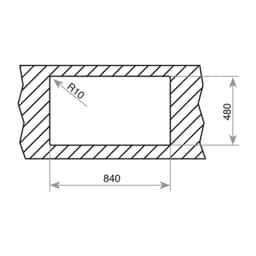 МИВКА TEKA SUPER BOWL 1C 1E MAX ГЛАДКА ДЯСНА thumbnail 3